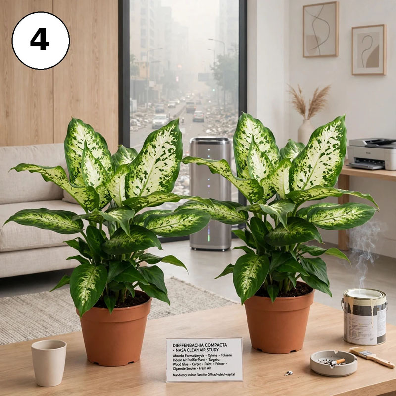 jual aglaonema dieffenbachia compacta