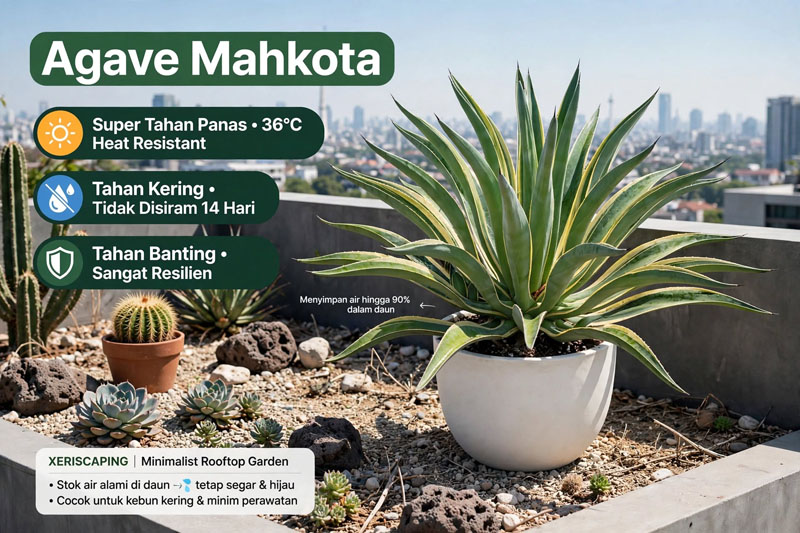 agave mahkota