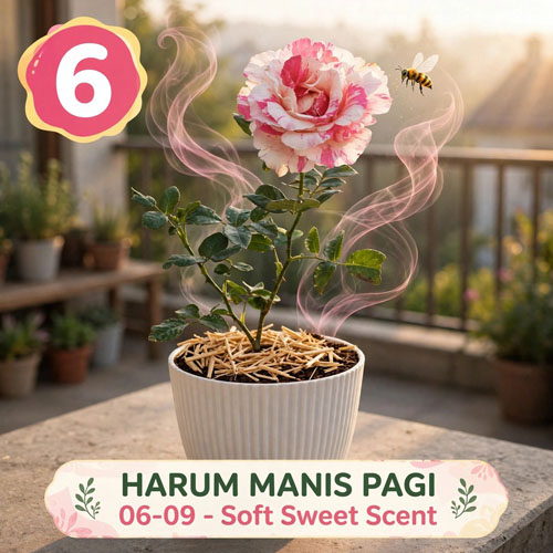 bibit Tanaman mawar pelangi