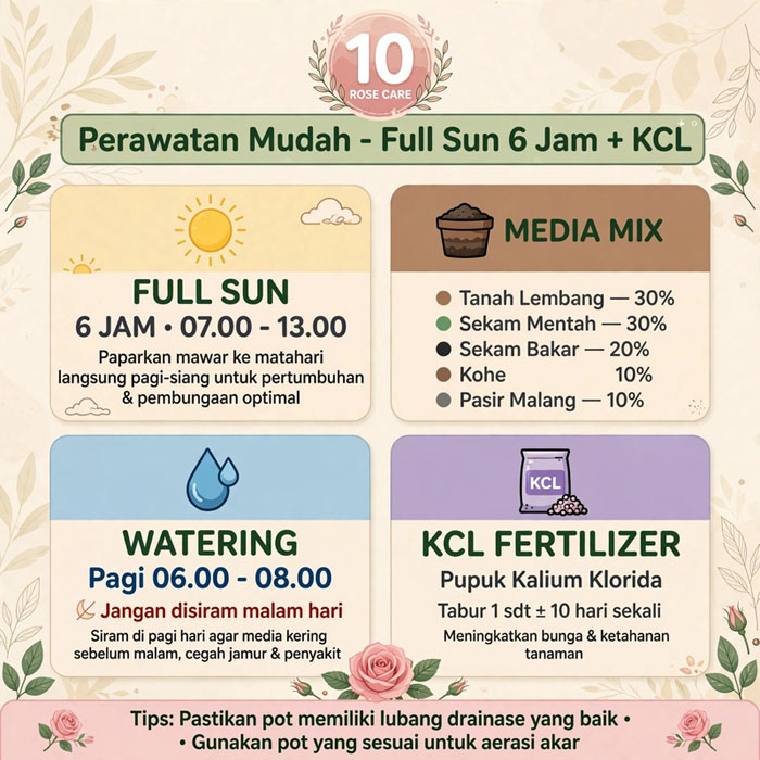 jual bibit mawar ungu ibad garden kondisi subur