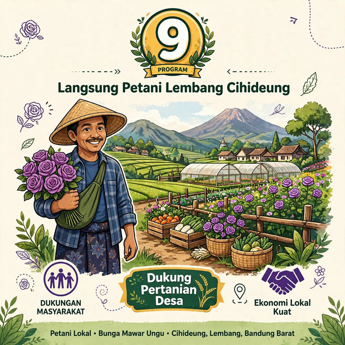 mawar ungu ibad garden bandung kualitas petani