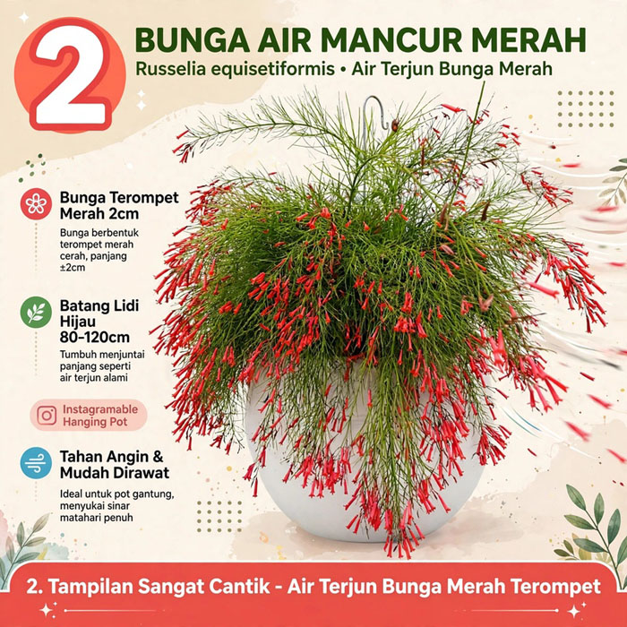 jual Bunga Air Mancur