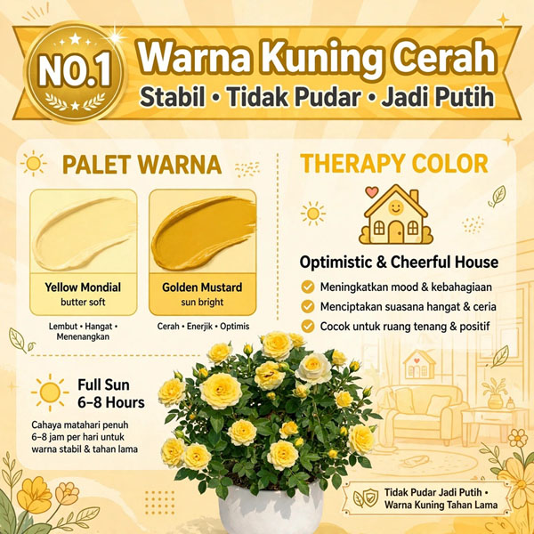 mawar kuning
