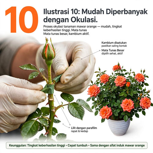 mawar orange