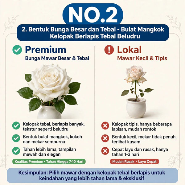 bibit mawar putih